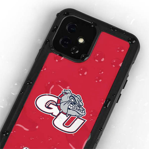 Gonzaga University GU Bulldogs iPhone 12 Mini Waterproof Case