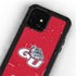 Gonzaga University GU Bulldogs iPhone 12 Mini Waterproof Case