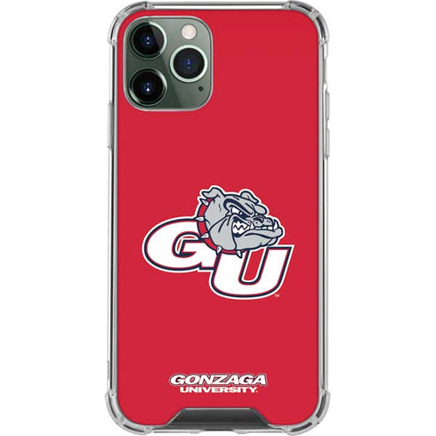 Gonzaga University GU Bulldogs iPhone 12 Pro Clear Case