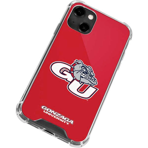 Gonzaga University GU Bulldogs iPhone 13 Clear Case