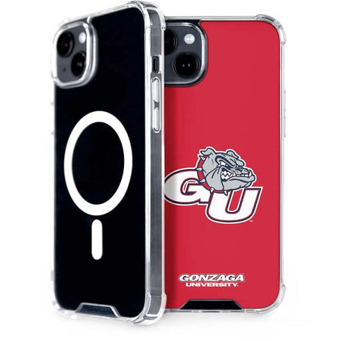 Gonzaga University GU Bulldogs iPhone 15 Plus MagSafe Case