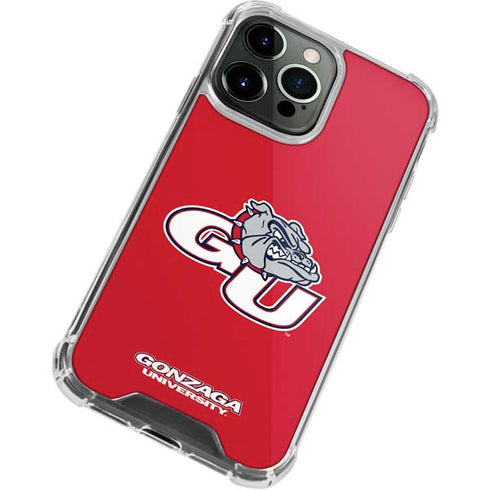 Gonzaga University GU Bulldogs iPhone 15 Pro Max Clear Case