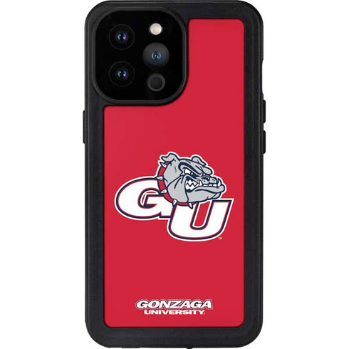 Gonzaga University GU Bulldogs iPhone 14 Pro Max Waterproof Case