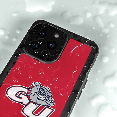 Gonzaga University GU Bulldogs iPhone 14 Pro Max Waterproof Case