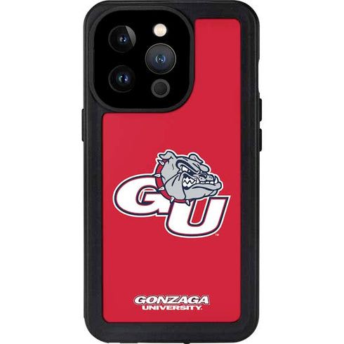 Gonzaga University GU Bulldogs iPhone 14 Pro Waterproof Case