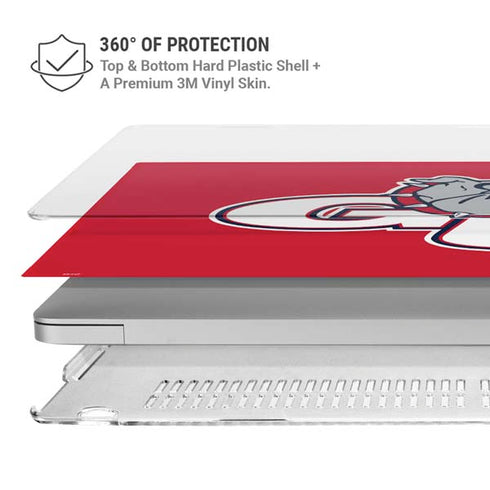 Gonzaga University GU Bulldogs MacBook Air 15in (2023-2025) Case plus Skin
