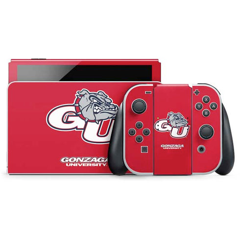 Gonzaga University GU Bulldogs Nintendo Switch OLED (2021) Skin