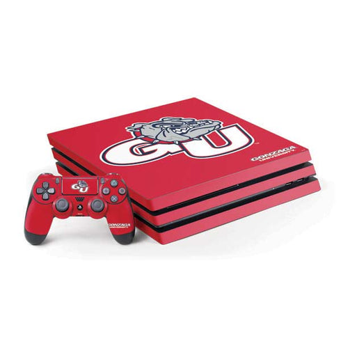 Gonzaga University GU Bulldogs PS4 Pro Bundle Skin