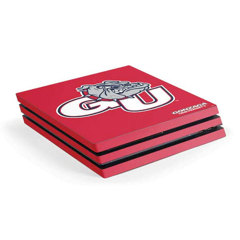 Gonzaga University GU Bulldogs PS4 Pro Console Skin