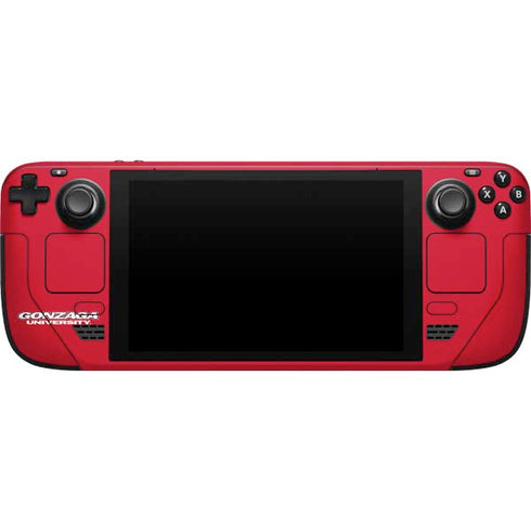 Gonzaga University GU Bulldogs Steam Deck Handheld Gaming Computer Skin