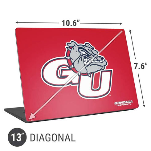 Gonzaga University GU Bulldogs Universal Laptop 13in (10.6 x 7.6in) Skin