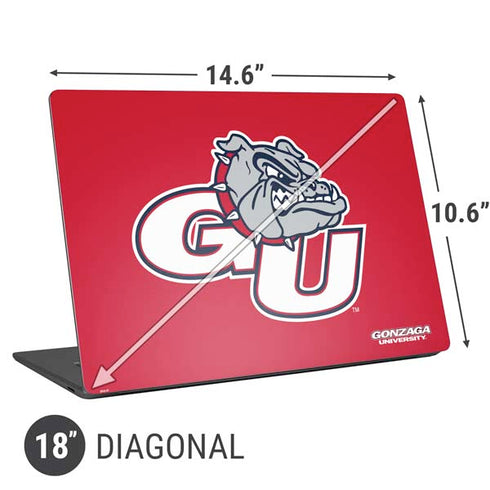 Gonzaga University GU Bulldogs Universal Laptop 18in (14.6 x 10.6in) Skin