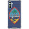 Guam Flag Dark Wood Galaxy A13 5G Clear Case