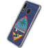 Guam Flag Dark Wood Galaxy A20 Clear Case
