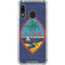 Guam Flag Dark Wood Galaxy A30 Clear Case