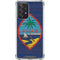 Guam Flag Dark Wood Galaxy A52 5G Clear Case