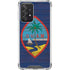 Guam Flag Dark Wood Galaxy A52 5G Clear Case