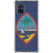 Guam Flag Dark Wood Galaxy A71 5G Clear Case