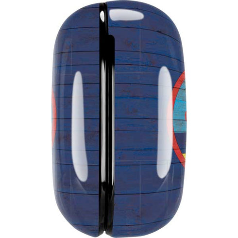 Guam Flag Dark Wood Galaxy Buds Pro Skin