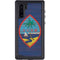 Guam Flag Dark Wood Galaxy Note 10 Waterproof Case