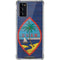 Guam Flag Dark Wood Galaxy Note20 5G Clear Case