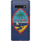 Guam Flag Dark Wood Galaxy S10 Skin
