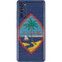 Guam Flag Dark Wood Galaxy S20 Fan Edition Skin