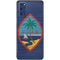 Guam Flag Dark Wood Galaxy S20 Skin