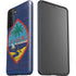 Guam Flag Dark Wood Galaxy S21 FE Pro Case