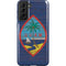 Guam Flag Dark Wood Galaxy S21 FE Pro Case