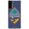 Guam Flag Dark Wood Galaxy S21 Plus 5G Clear Case