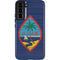 Guam Flag Dark Wood Galaxy S22 Plus Pro Case