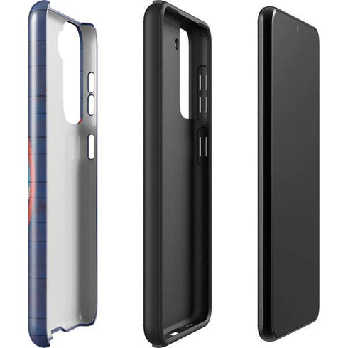 Guam Flag Dark Wood Galaxy S22 Plus Pro Case