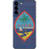 Guam Flag Dark Wood Galaxy S22 Plus Skin