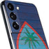 Guam Flag Dark Wood Galaxy S22 Skin