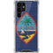 Guam Flag Dark Wood Galaxy S22 Ultra Clear Case