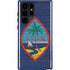 Guam Flag Dark Wood Galaxy S22 Ultra Pro Case