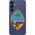 Guam Flag Dark Wood Galaxy S23 FE Skin