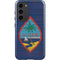 Guam Flag Dark Wood Galaxy S23 Plus Pro Case
