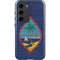 Guam Flag Dark Wood Galaxy S23 Pro Case