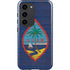 Guam Flag Dark Wood Galaxy S23 Pro Case