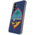 Guam Flag Dark Wood Galaxy S24 Plus Clear Case