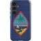 Guam Flag Dark Wood Galaxy S24 Plus Impact Case