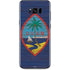 Guam Flag Dark Wood Galaxy S8 Skin