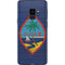 Guam Flag Dark Wood Galaxy S9 Skin