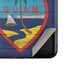 Guam Flag Dark Wood Galaxy Z Flip Skin