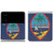 Guam Flag Dark Wood Galaxy Z Flip4 5G Skin