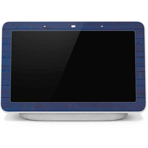 Guam Flag Dark Wood Google Home Hub Skin