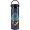 Guam Flag Dark Wood Hydro Flask 20oz Wide Mouth Skin