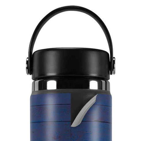 Guam Flag Dark Wood Hydro Flask 20oz Wide Mouth Skin